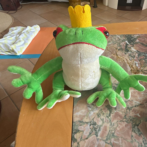 Frosch stoff plüschtier - &,