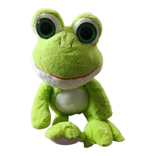 Stofftier frosch grün - stofftier,