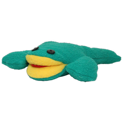 Frosch kuscheltier grün - 20, cm