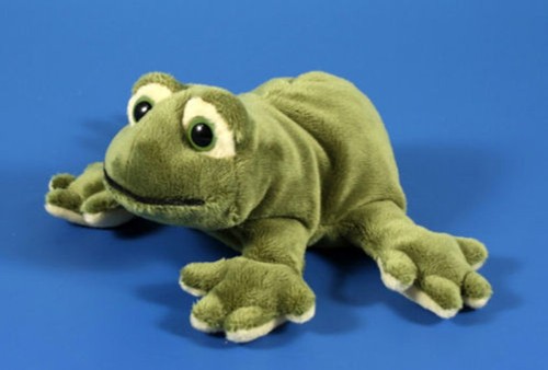 Frosch grün plüschtier - grün,