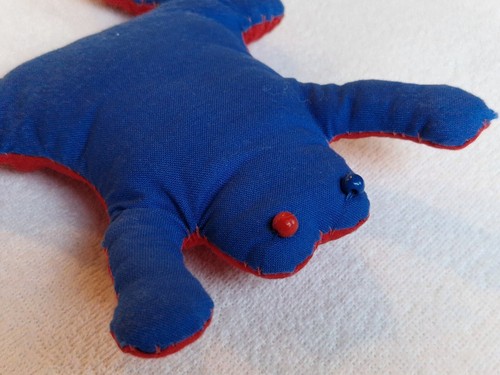 Stofftier frosch handarbeit - frosch,