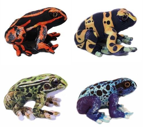 Plüschtier frosch 24cm - plüschtier,