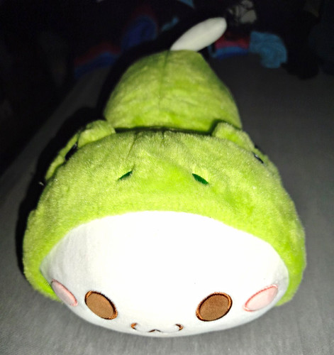 Frosch stoff plüschtier - frosch, stoff-
